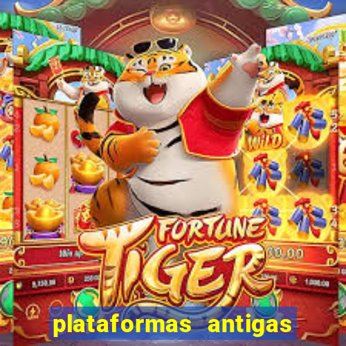 plataformas antigas de jogos